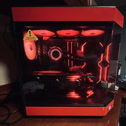 Newly Built- Intel 12700K, 32GB DDR4 4000Mhz RAM, Power color Red devil 7900xtx, 2tb NVMe SSD Y60 Black/red, Liquid Cooled Argb 