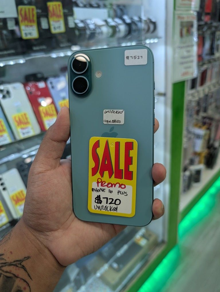 iPhone 16 Plus 128GB Unlocked 