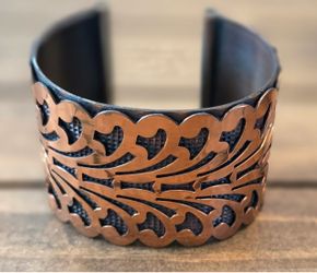 1980's vintage copper cuff