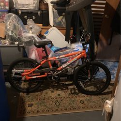 Mongoose Orange BMX Bike