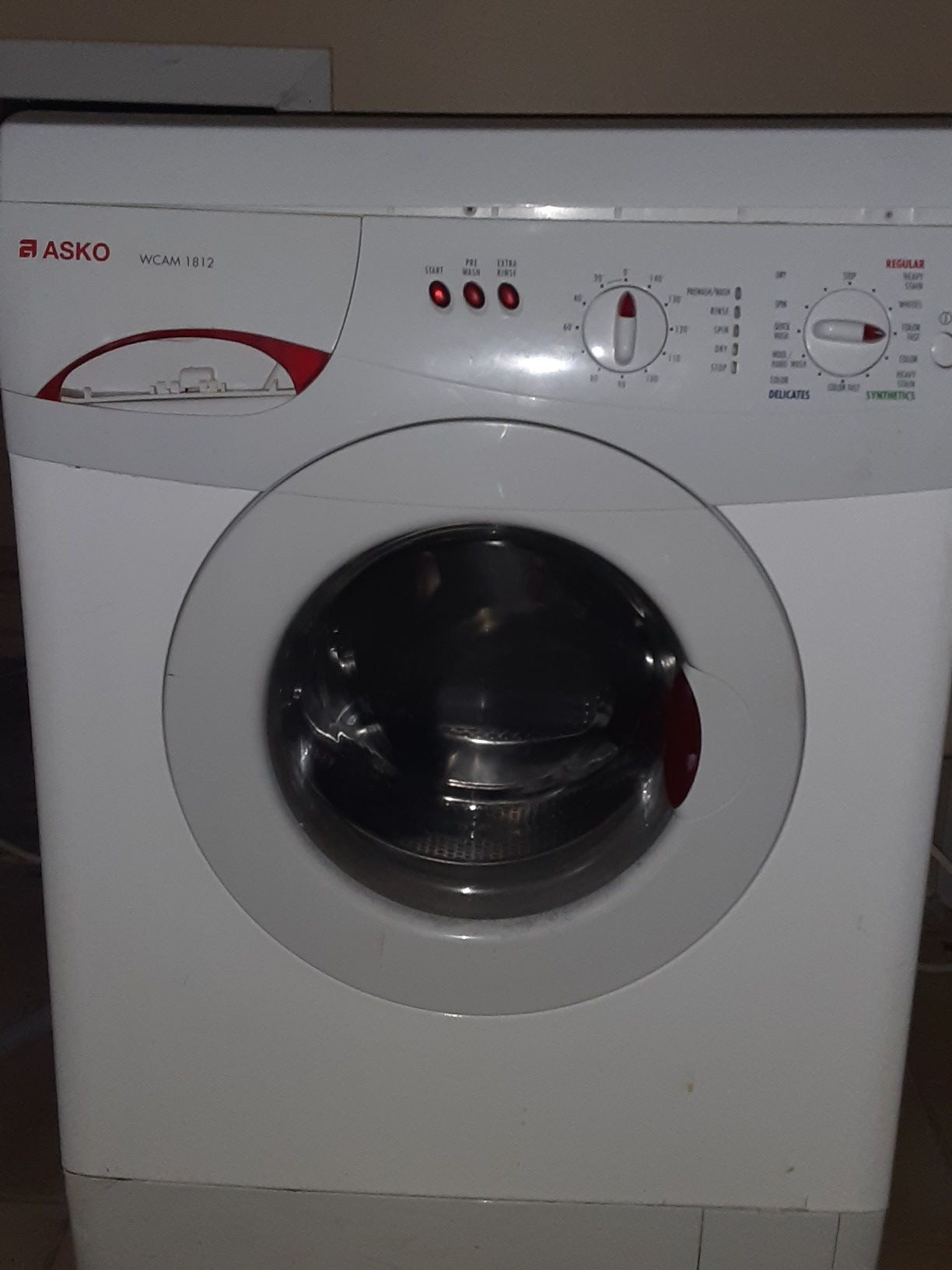 ASKO washer/dryer combo