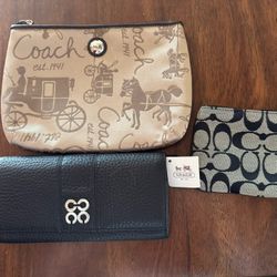 Coach Wallets and  Pouch