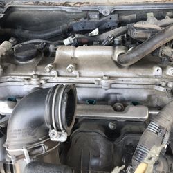 ENGINE AND TRANSMISSION 2010-2015 TOYOTA PRIUS REGULAR 1.8