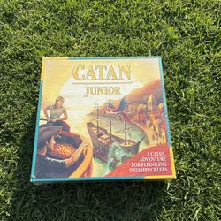 Klaus Teuber's CATAN JR. Strategy Board Game, Ages 6+, 2-4 Players New