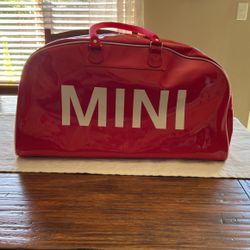 Mini Cooper Duffle Bag Red 