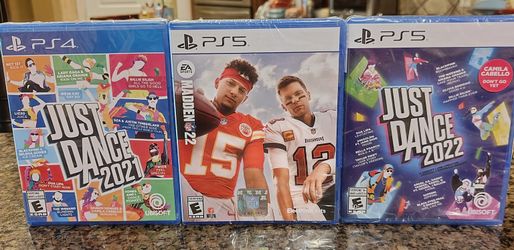 PS5 Madden, Just Dance, PS4 Just Dance