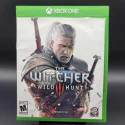 XBox One The Witcher Wild Hunt With Soundtrack, Map & Stickers 