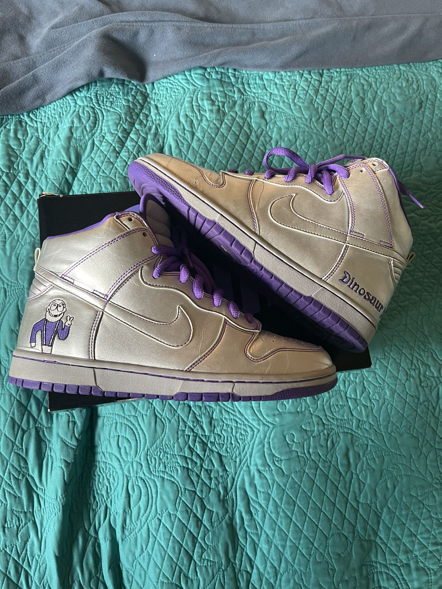 Nike Dunk SB High “Dinosaur JR” Size 10 for Sale in York, NY - OfferUp
