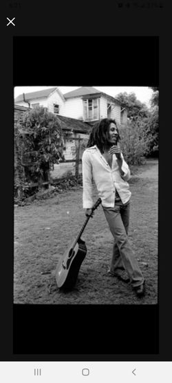 Bob Marley Reggae Legend 8x10 Photogaph