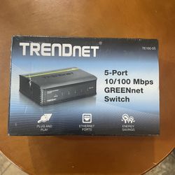  5 Port 10/100 Mbps Switch 