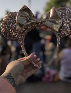 Disney rose gold ears