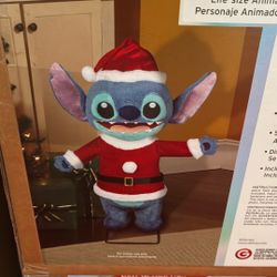 Christmas Disney Stitch Animatronics Decor 