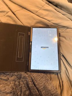Amazon Fire Tablet with Portfolio Case