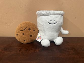 Milk and Cookie Plush Toy Set
