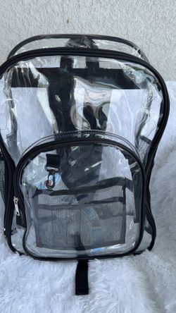 12 clear backpack