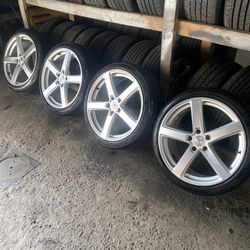 19” Toyota Rims And Tires 