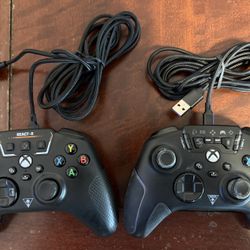 XBOX ONE TURTLE BEACH recon wired controllers $20 each pickup Inman SC or ship I sale games $5–$10 each 