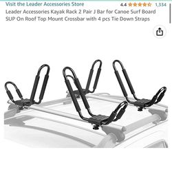 Leader Accessories Kayak Rack 4Pc 