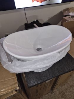 Oval Vessel Sinks for Bathrooms