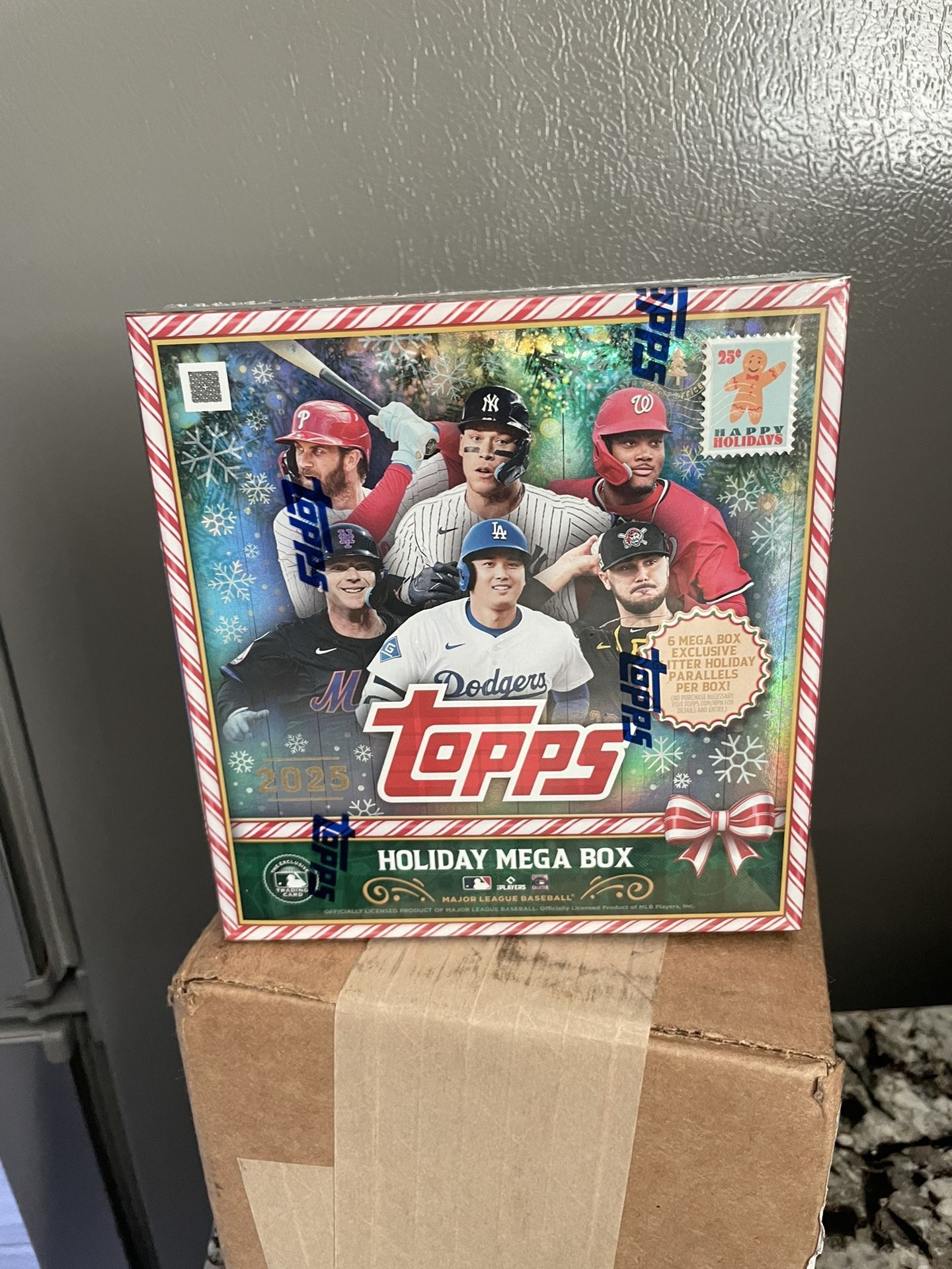 2025 Topps Holiday Baseball Mega Box 