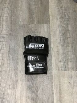 MMA Erin Blanchfiel Signed Glove