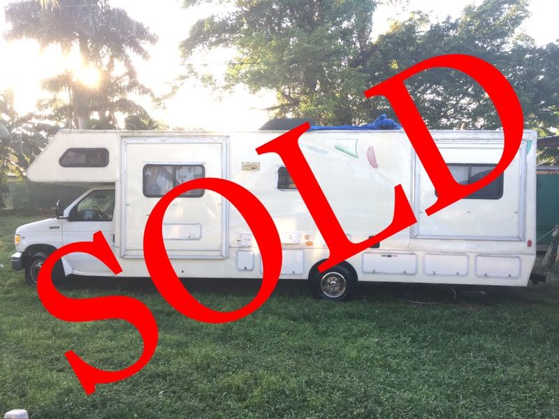 1999 GULFSTREAM CONQUEST RV FORD E450 CLASS C MOTORHOME CAMPER FOOD TRUCK