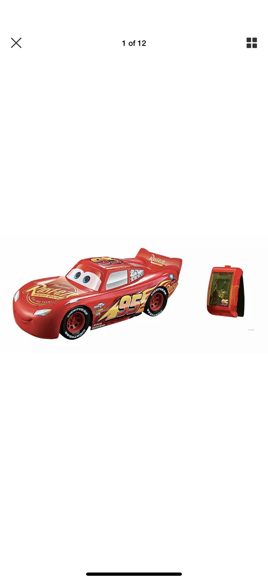 Mattel Disney Pixar Cars 3 Smart Steer Lightning McQueen Remote Control Car 35+ Sounds & Phrases