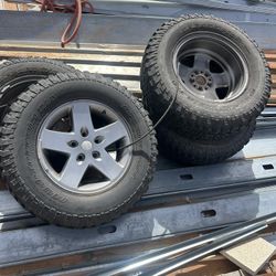 4 Jeep Tires 