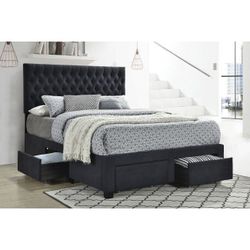 King Size Storage Bed Frame @Elegant Furniture
