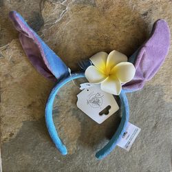 New Disney Parks Stitch Plumeria Ears ( 2023 Exclusive)