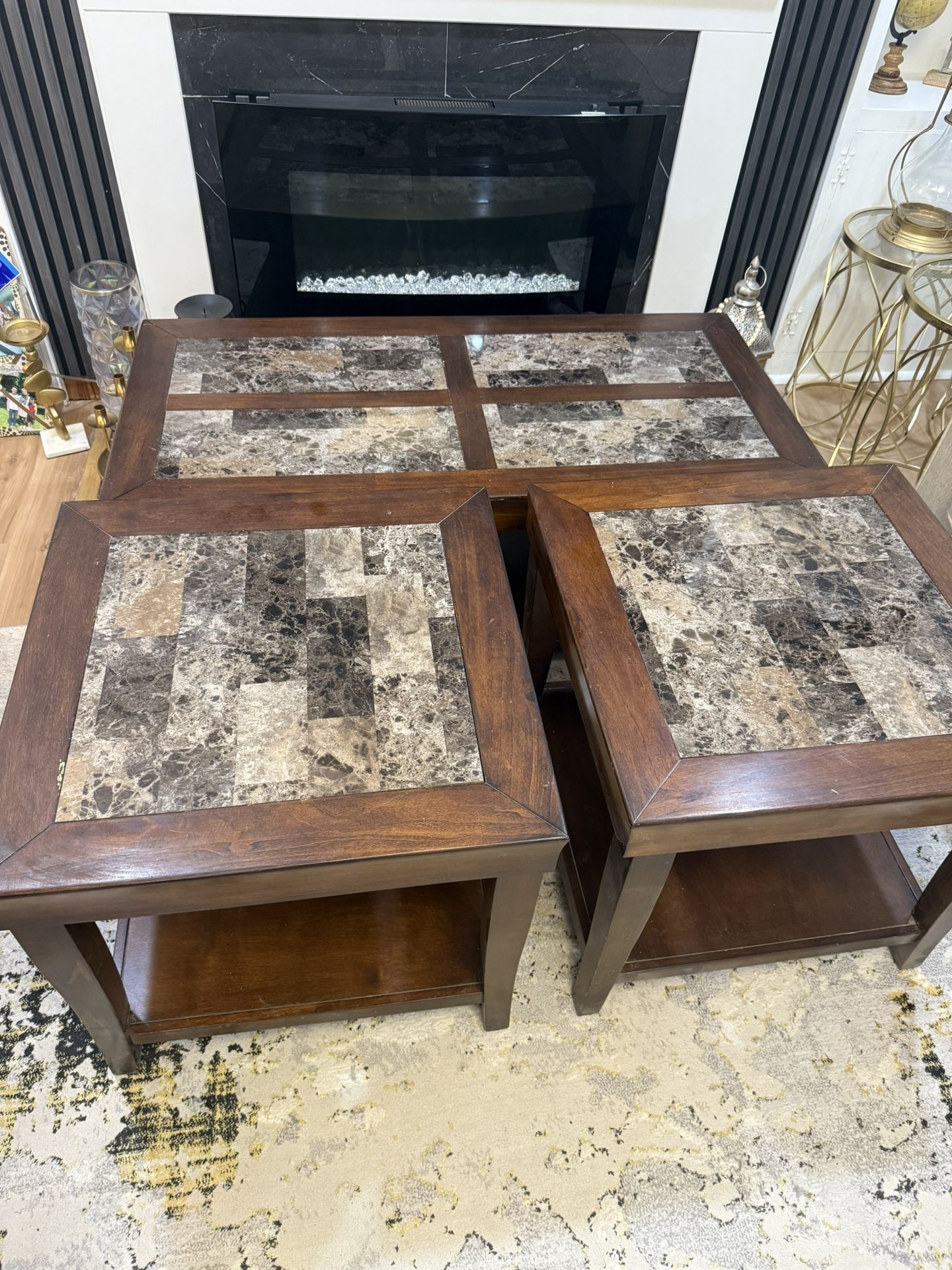 Coffee And End Table Set