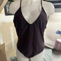 Purple One Piece Swimsuit XL