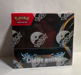 Pokemon Chaos Rising New Sealed Booster Box