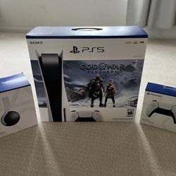 Brand New  Disc God of War Bundle With Controller And Headset