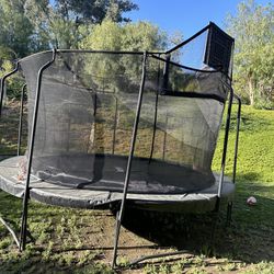 ACON Air 15ft Round Trampoline with Premium Net and