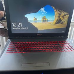 MSI (gaming lap top )