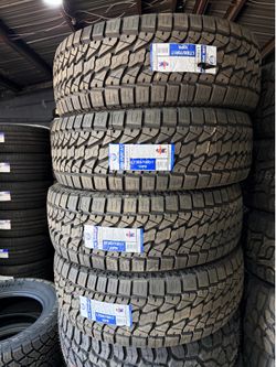 LT 305-70-17 4 New Tires Installed and Balanced