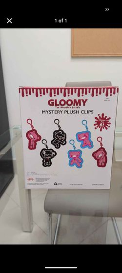 Gloomy the Naughty Grizzly Mystery Plush Clips (Complete Set)