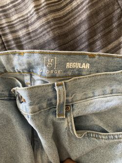 George "Regular" mens 36 x 34. denim pants