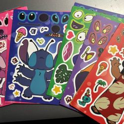 Stitch Sticker Sheets- 24