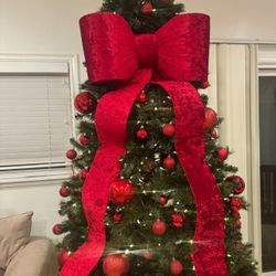 Bow For Tree, Tree Bow, Tree Ribbon, 🎀, Moño / Mono Para Arbol / Árbol