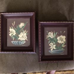 Antique 1940’s Turner Picture Set, Original Frames