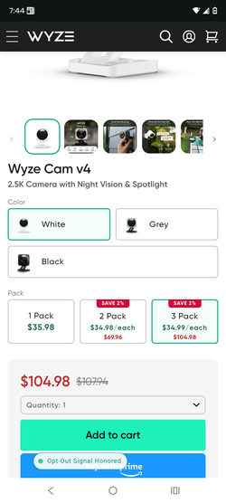 Wyze cam v4