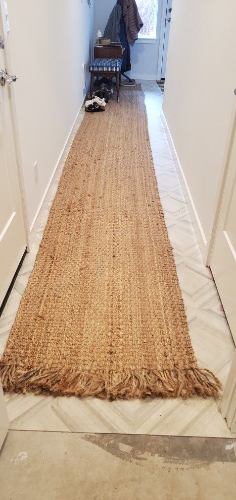 Jute Long Runner Rug
