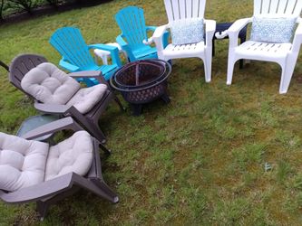 Adirondack Pair +Table Combo