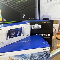 Ps5 Pro Xbox X Ps5 Disc Vr2 New Sealed No Credit Pay Down Only