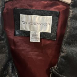 Worthington Leather Jacket Used