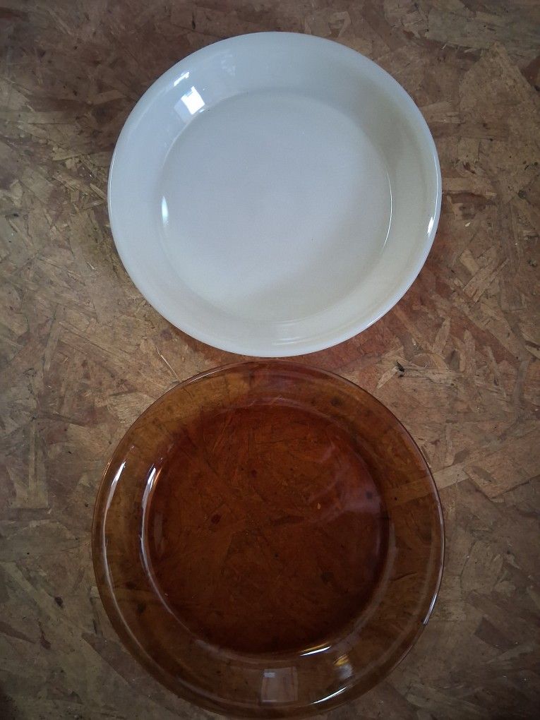 Fire King Pie Plates