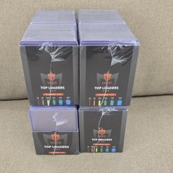 100 Pack Top Loaders For Sports Cards Or Pokémon Cards