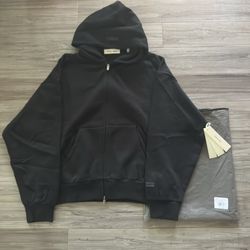Essentials FOG Zip-Up Hoodie